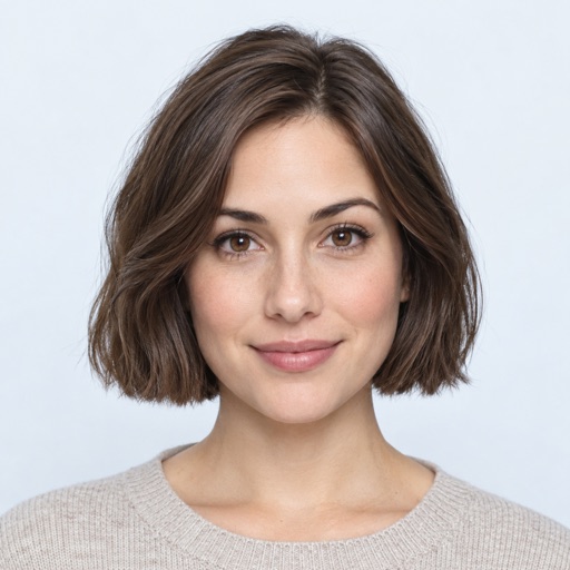 Chin-Length Bob – women's example
