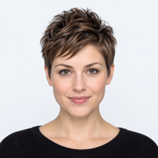 Textured Pixie – women's example